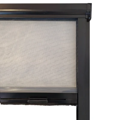 moustiquaire fenetre sur mesure coloris noir 1